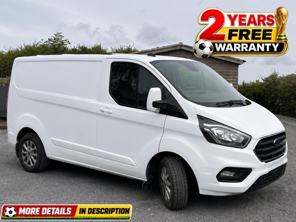 Ford Transit Custom 2.0 320 Ecoblue Limited Panel Van Manua White