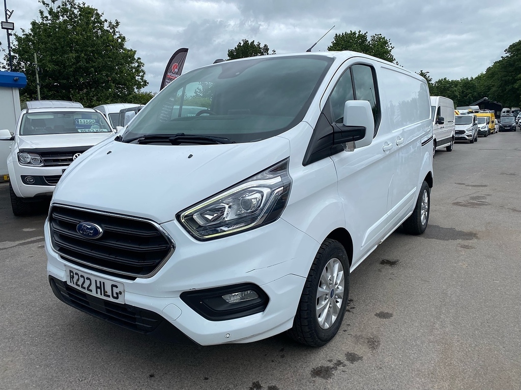 Ford Transit Custom 2.0 320 Ecoblue Limited Panel Van Manua R222HLG White #3