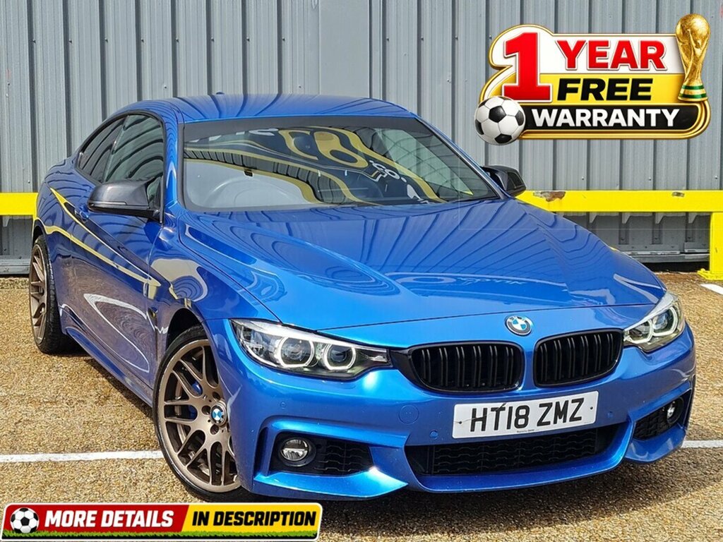 BMW 4 Series Gran Coupe 3.0 440I M Sport Coupe Euro 6 Ss Blue