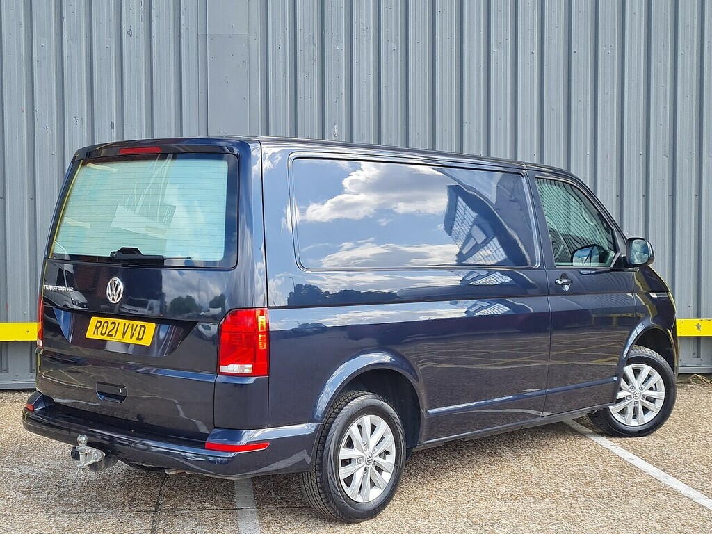 Volkswagen Transporter Tdi T30 Highline Panel Van 2.0 RO21VVD Blue #5
