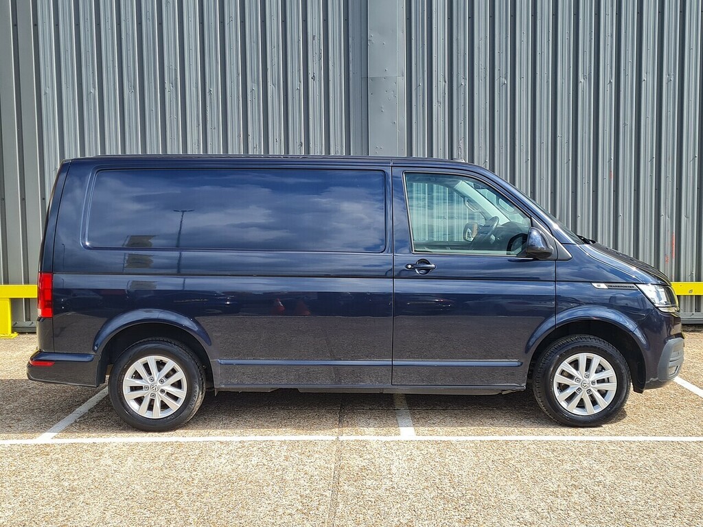 Volkswagen Transporter Tdi T30 Highline Panel Van 2.0 RO21VVD Blue #4