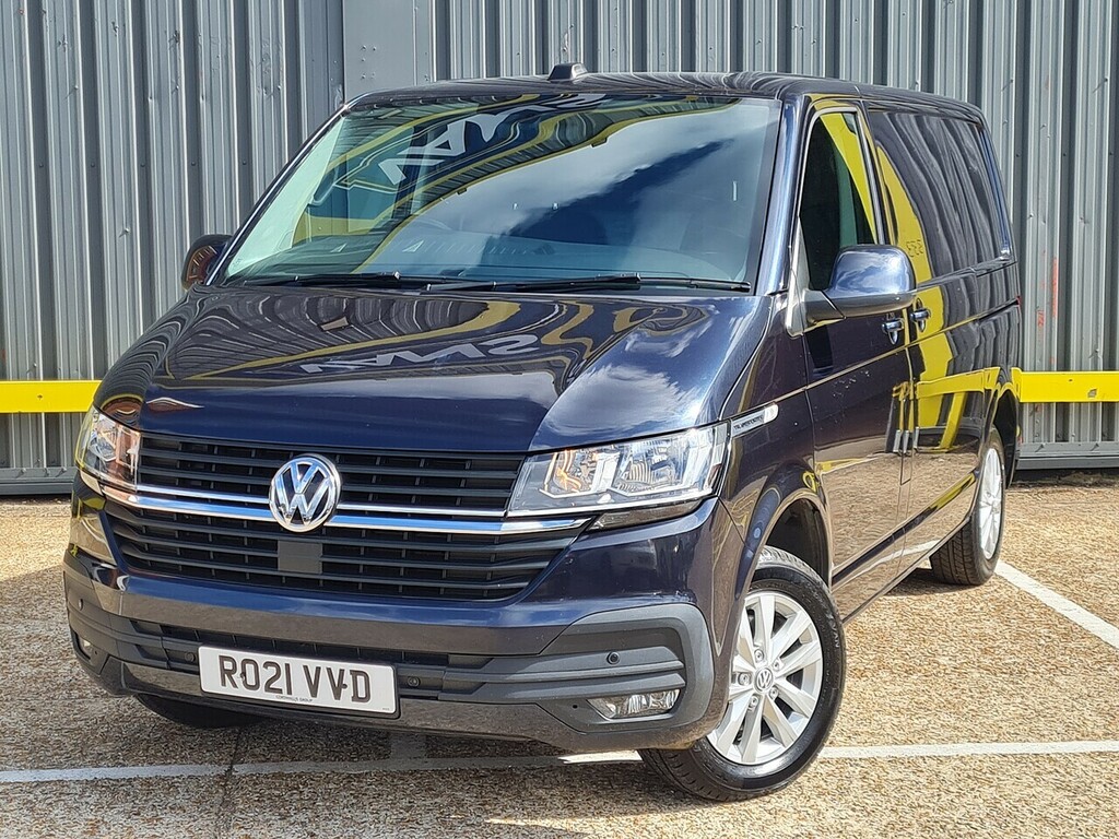 Volkswagen Transporter Tdi T30 Highline Panel Van 2.0 RO21VVD Blue #3