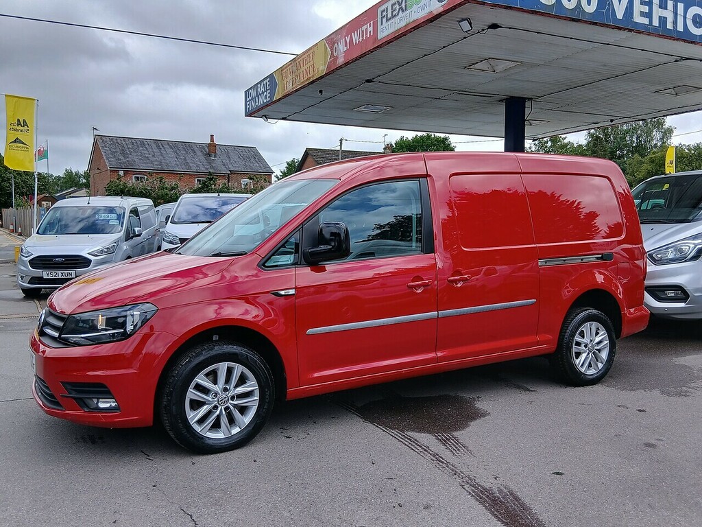 Volkswagen Caddy Maxi 2.0 Tdi C20 Bluemotion Tech Highline Panel Van 6Dr Red #6