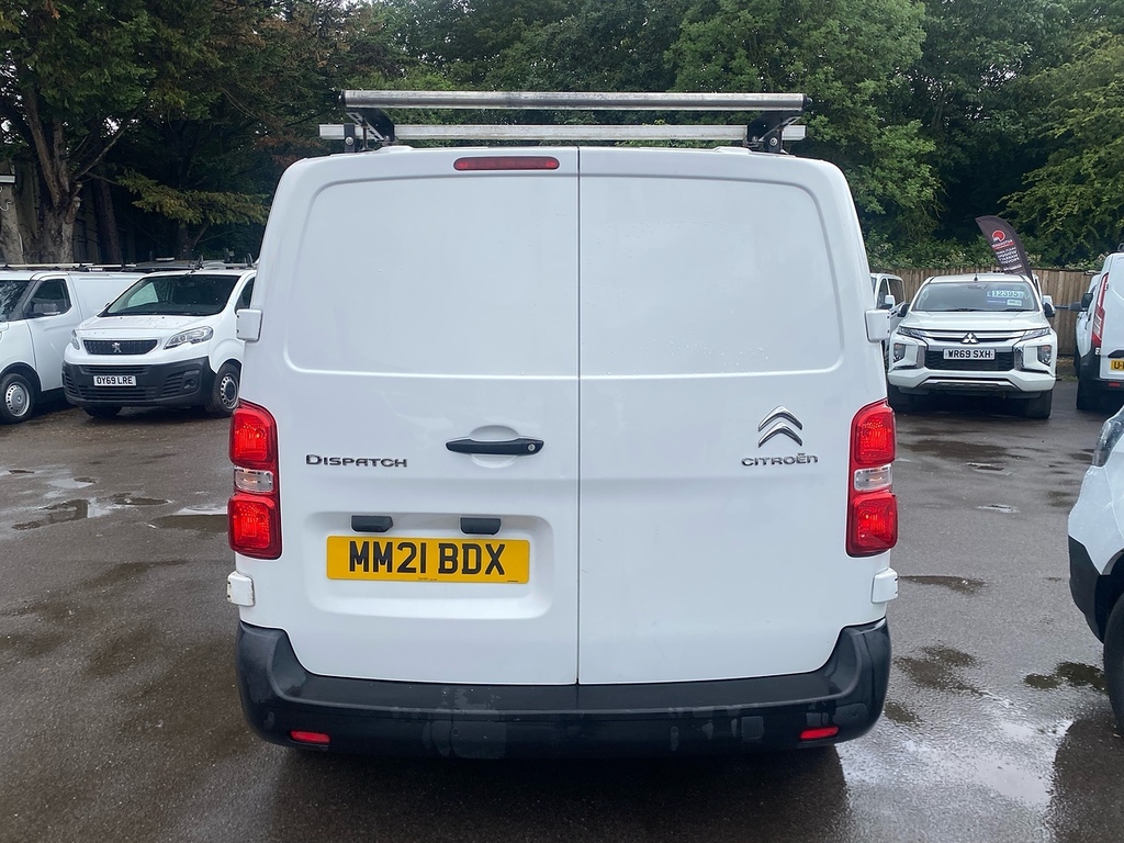 Citroen Dispatch Bluehdi 1000 Enterprise M Panel Van 1.5 Die MM21BDX White #4