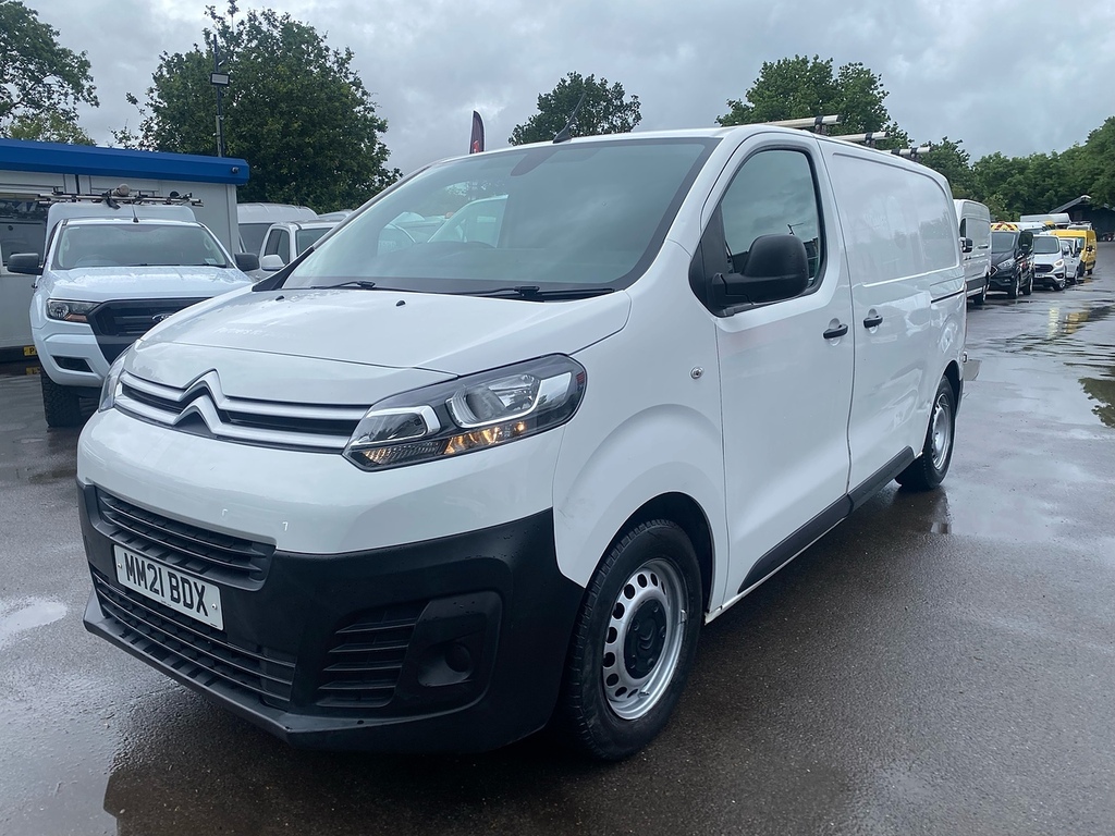 Citroen Dispatch Bluehdi 1000 Enterprise M Panel Van 1.5 Die MM21BDX White #3