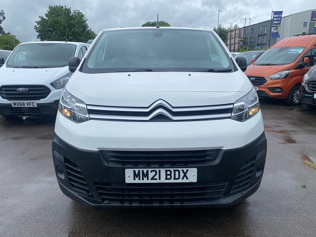 Citroen Dispatch Bluehdi 1000 Enterprise M Panel Van 1.5 Die MM21BDX White #2