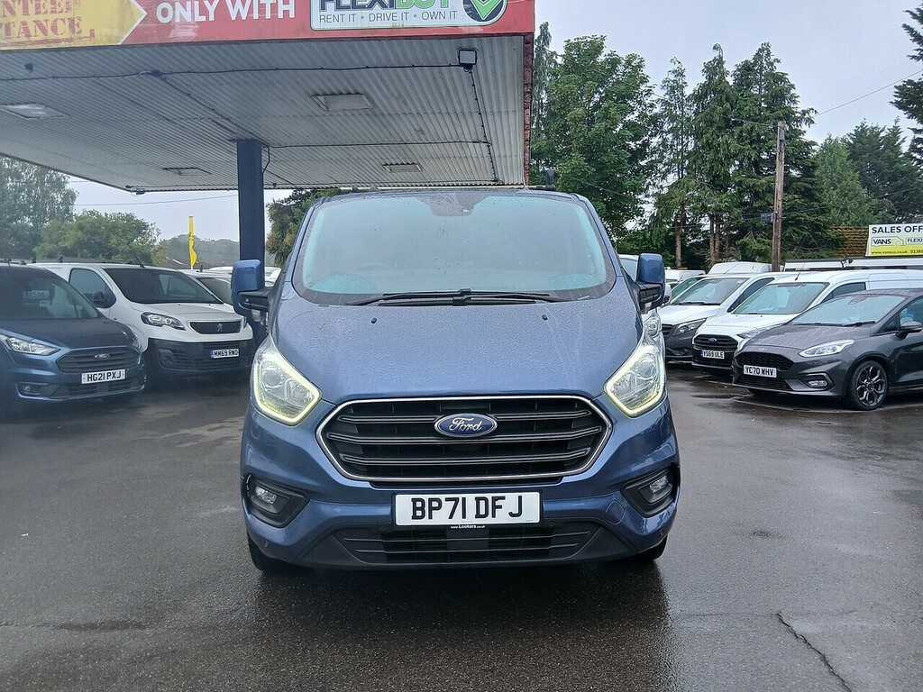 Ford Transit Custom 2.0 300 Ecoblue Limited Panel Van Manua BP71DFJ Blue #2