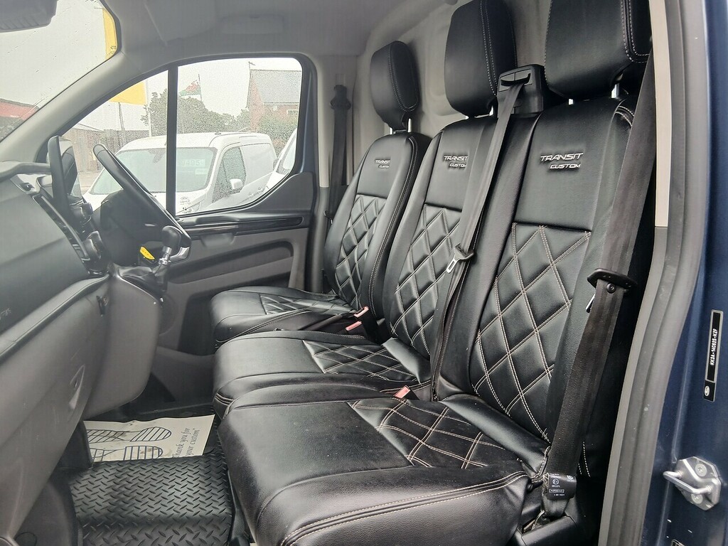Ford Transit Custom 2.0 300 Ecoblue Limited Panel Van Manua BP71DFJ Blue #6