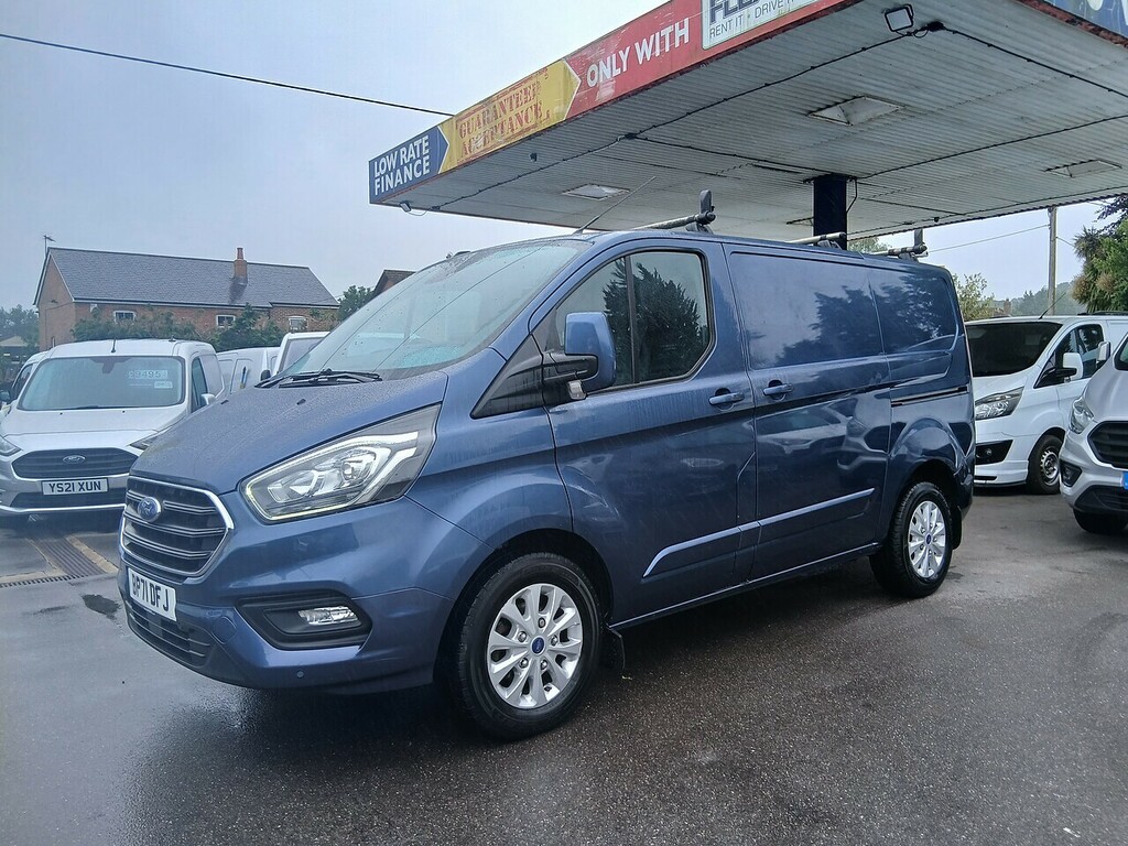 Ford Transit Custom 2.0 300 Ecoblue Limited Panel Van Manua BP71DFJ Blue #5