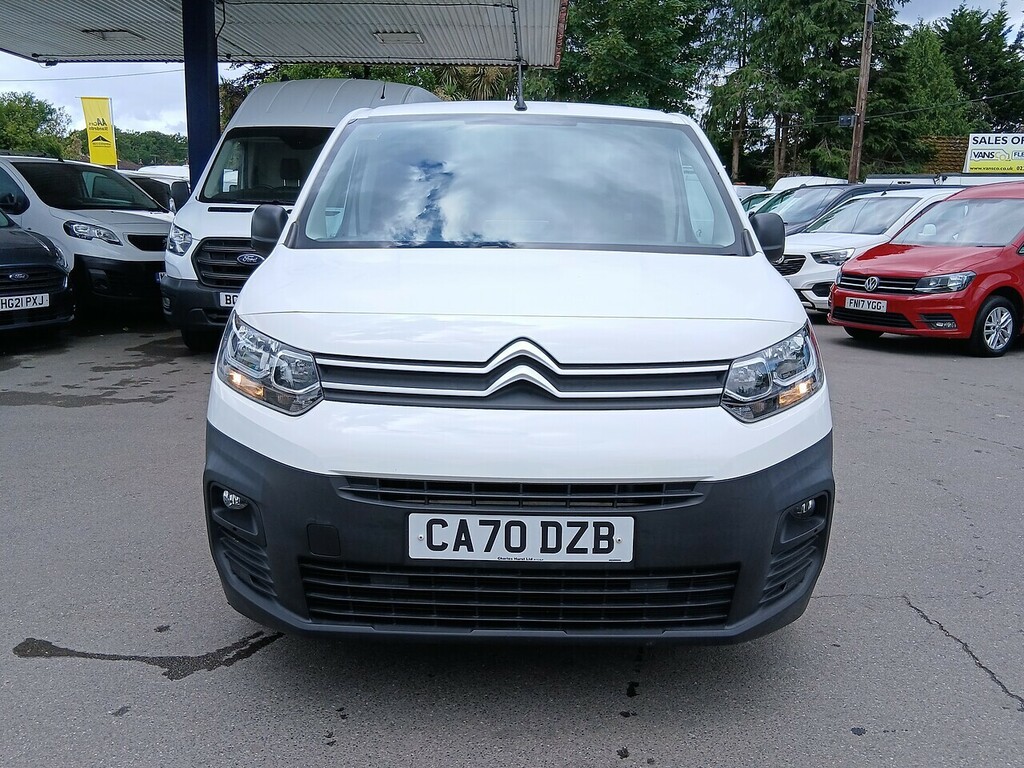 Citroen Berlingo 1.5 Bluehdi 650 Enterprise M Panel Van CA70DZB White #2