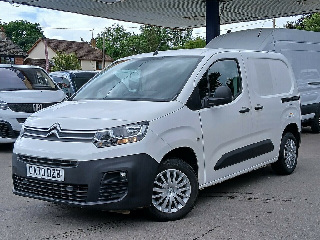 Citroen Berlingo 1.5 Bluehdi 650 Enterprise M Panel Van CA70DZB White #3