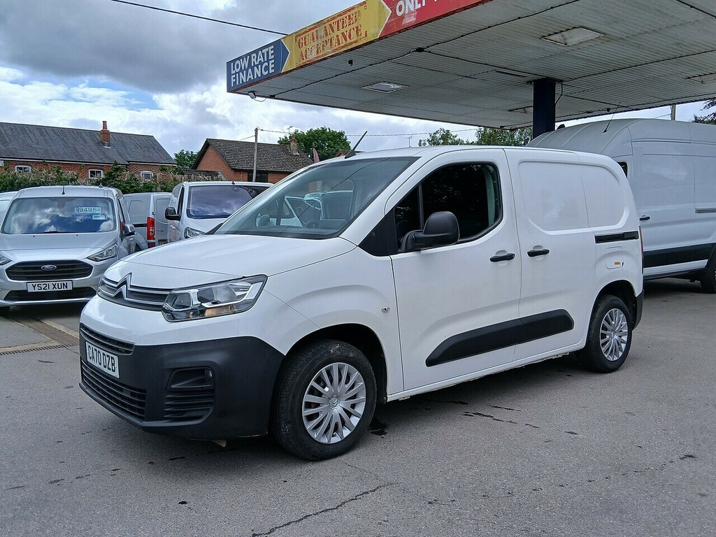 Citroen Berlingo 1.5 Bluehdi 650 Enterprise M Panel Van CA70DZB White #4