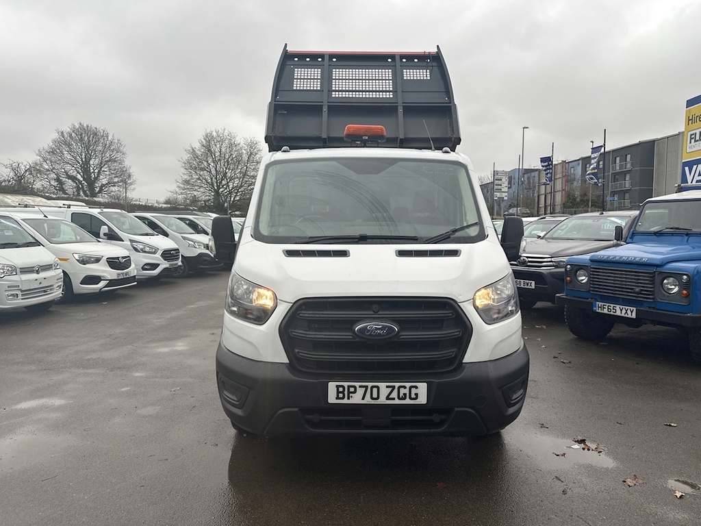 Ford Transit Custom 350 Ecoblue Leader 2.0 Tipper White #6