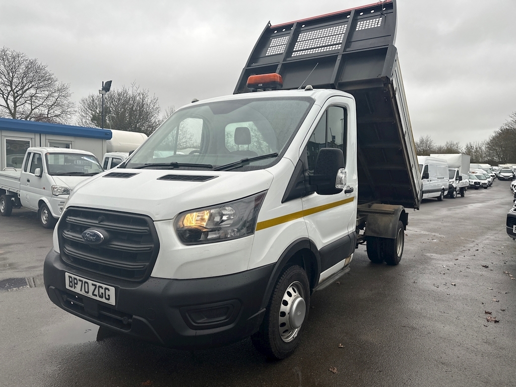 Ford Transit Custom 350 Ecoblue Leader 2.0 Tipper White #5