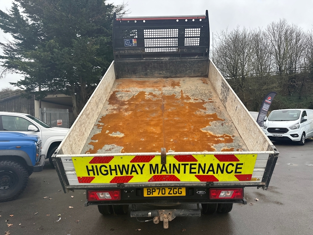 Ford Transit Custom 350 Ecoblue Leader 2.0 Tipper White #4