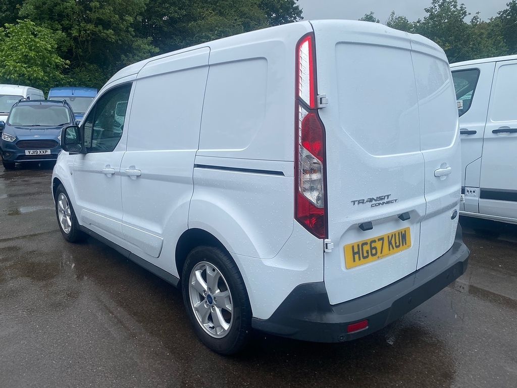Ford Transit Connect Tdci 200 Limited White #6