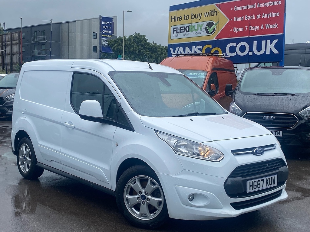 Ford Transit Connect Tdci 200 Limited White #4