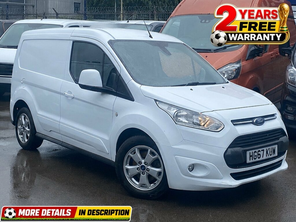 Ford Transit Connect Tdci 200 Limited White