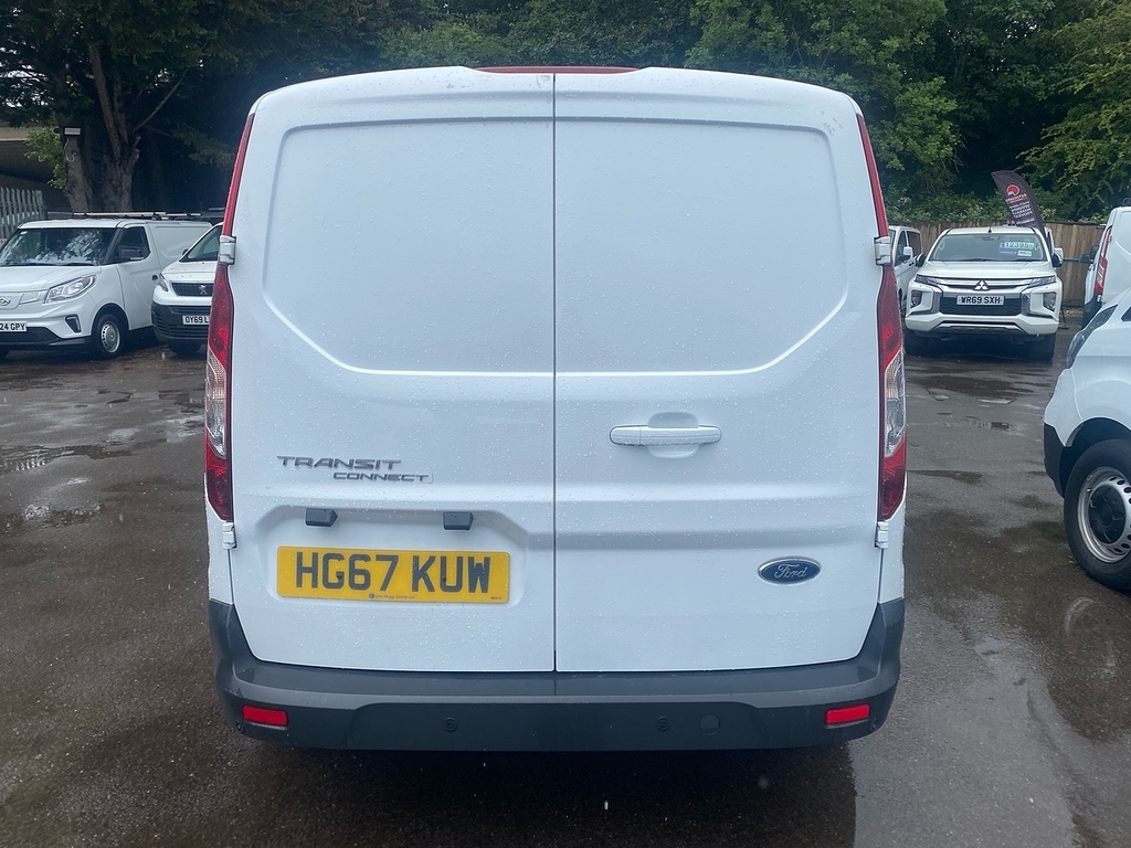 Ford Transit Connect 1.5 Tdci 100Ps Trend Van With Satnav, Aircon, Came White #7