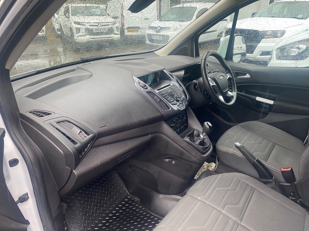 Ford Transit Connect 1.5 Tdci 100Ps Trend Van With Satnav, Aircon, Came White #12