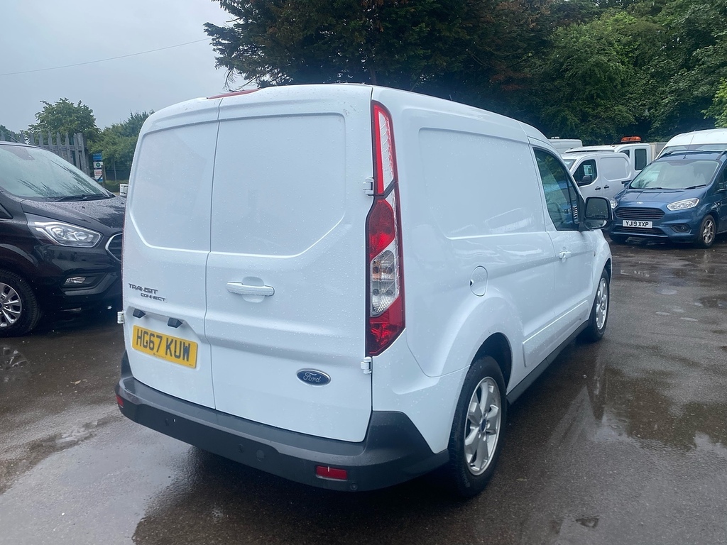 Ford Transit Connect 1.5 Tdci 100Ps Trend Van With Satnav, Aircon, Came White #8