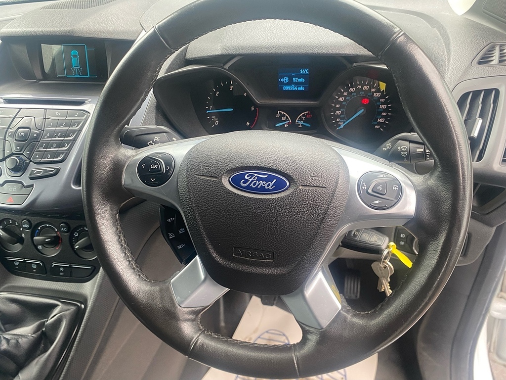 Ford Transit Connect 1.5 Tdci 100Ps Trend Van With Satnav, Aircon, Came White #17