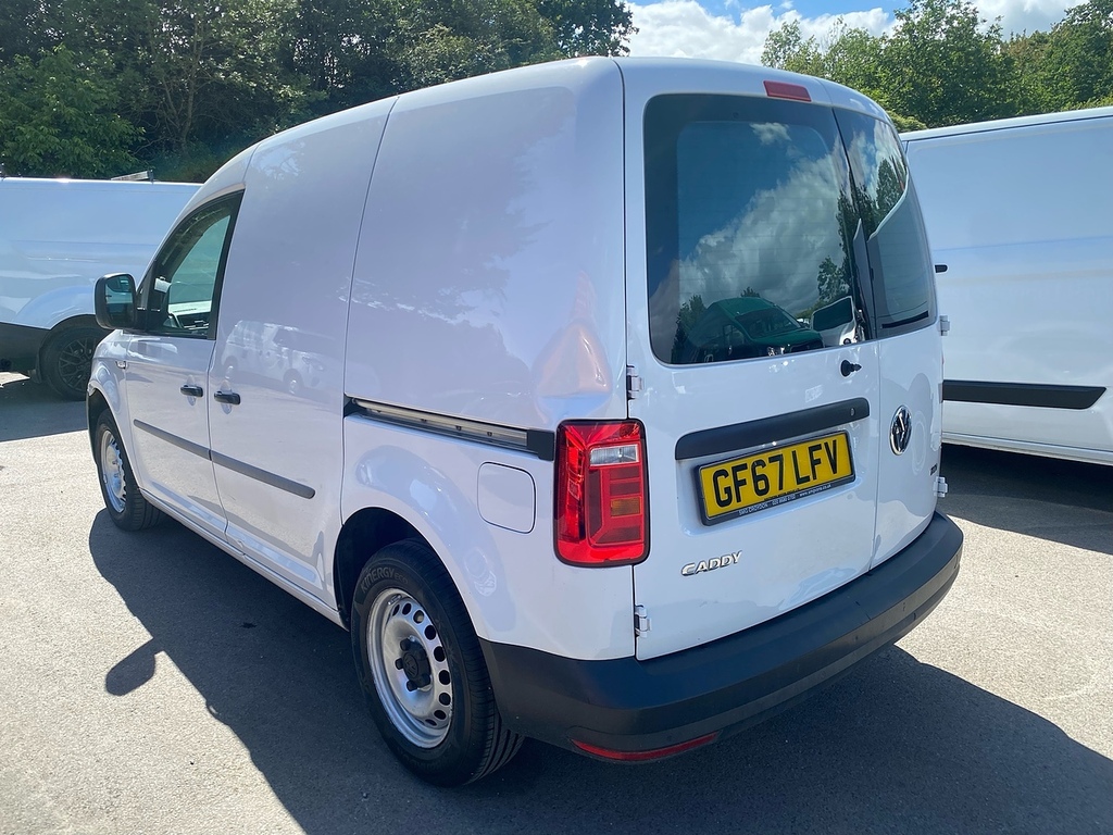 Volkswagen Caddy 2.0 Tdi C20 Bluemotion Tech Startline Panel Van White #6