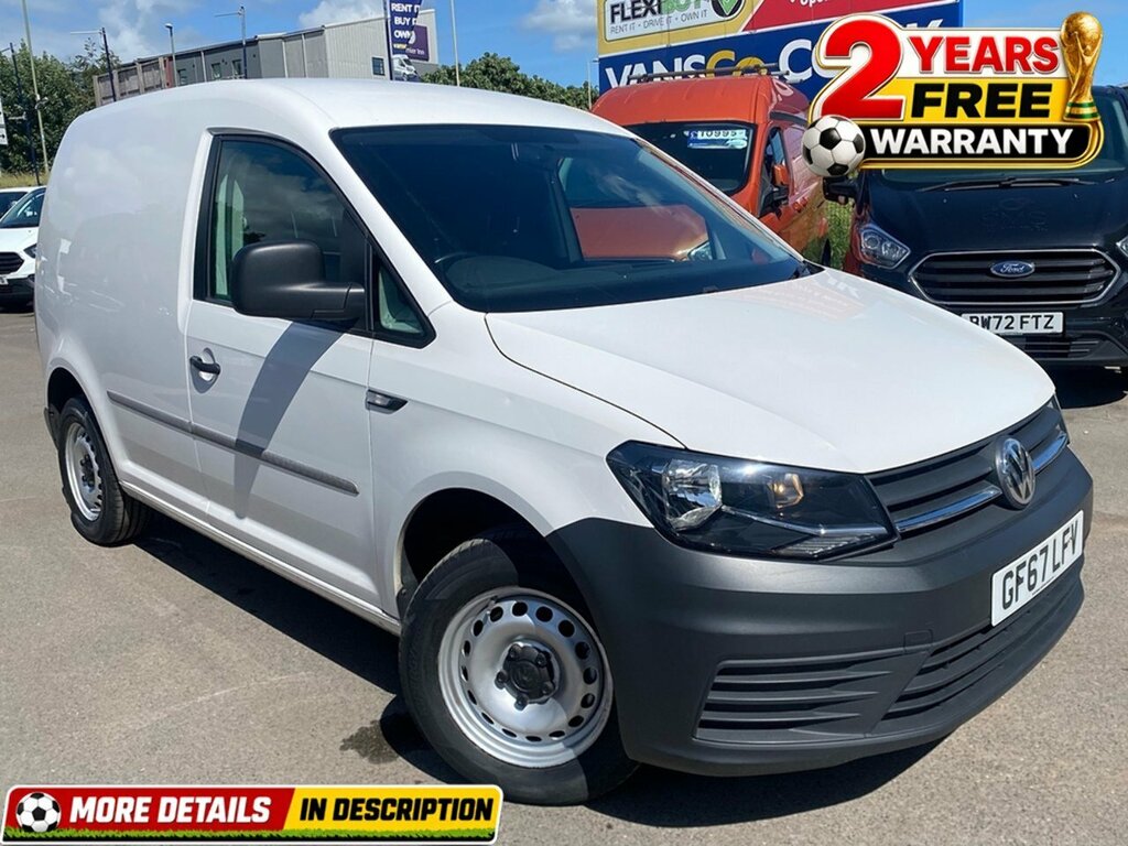 Volkswagen Caddy 2.0 Tdi C20 Bluemotion Tech Startline Panel Van White
