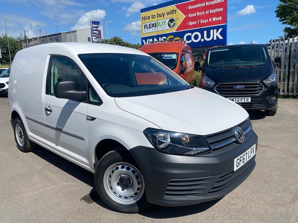 Volkswagen Caddy 2.0 Tdi C20 Bluemotion Tech Startline Panel Van White #4