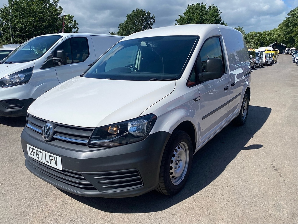 Volkswagen Caddy 2.0 Tdi C20 Bluemotion Tech Startline Panel Van White #3