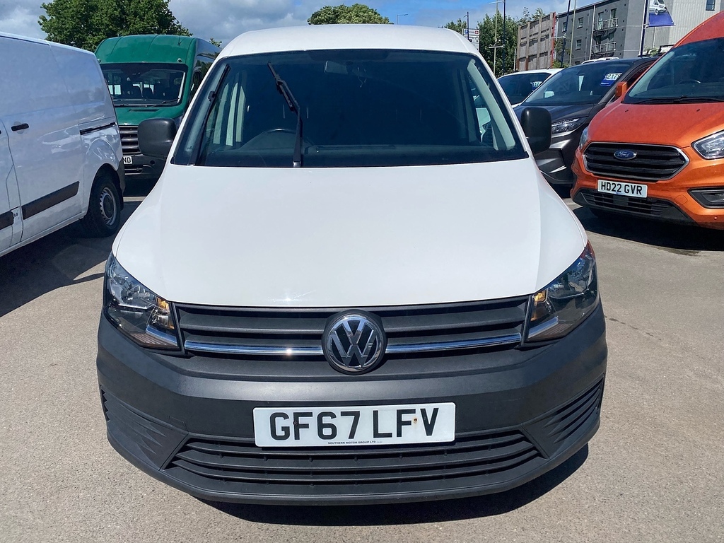 Volkswagen Caddy 2.0 Tdi C20 Bluemotion Tech Startline Panel Van White #2