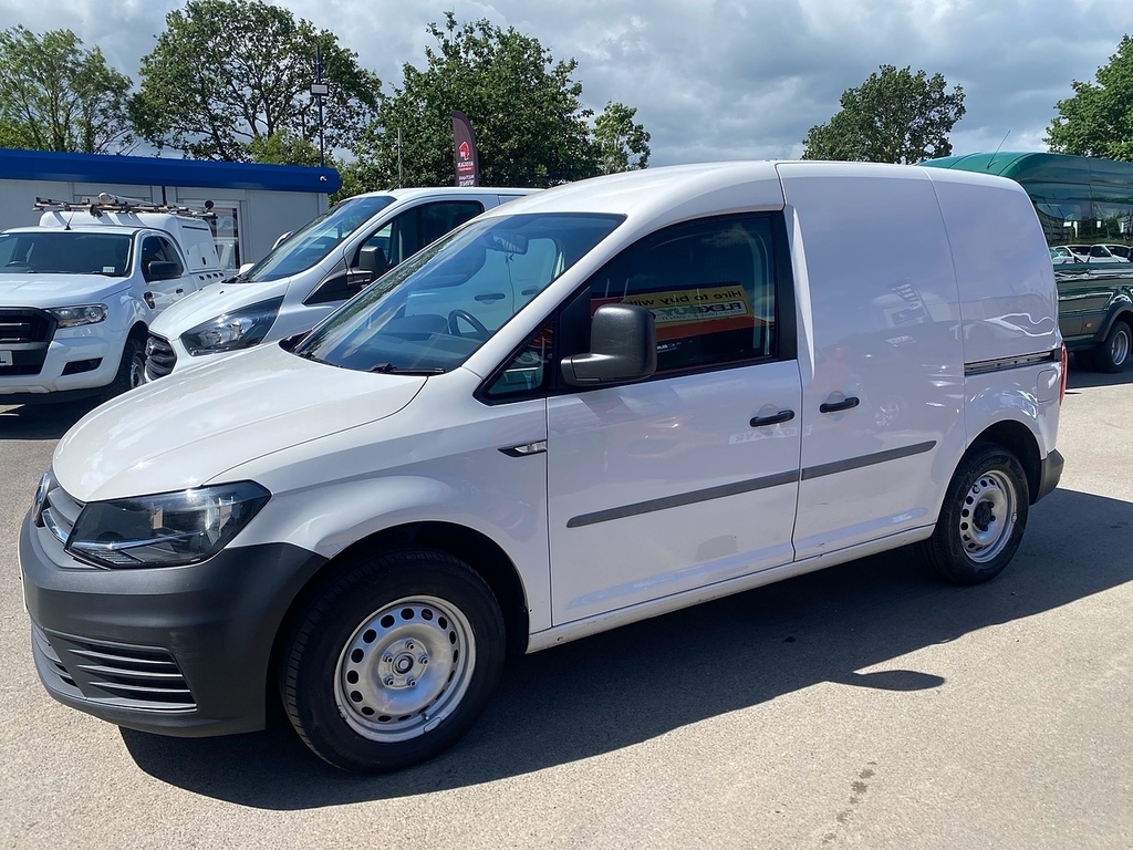 Volkswagen Caddy 2.0 Tdi C20 Bluemotion Tech Startline Panel Van White #5
