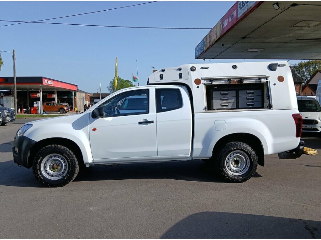 Isuzu D-Max 2.5 Td Pickup 4X4 192 Gkm, 161 White #3