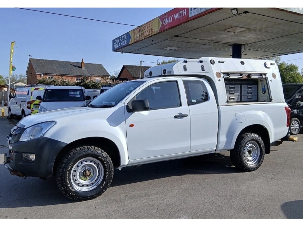 Isuzu D-Max 2.5 Td Pickup 4X4 192 Gkm, 161 White