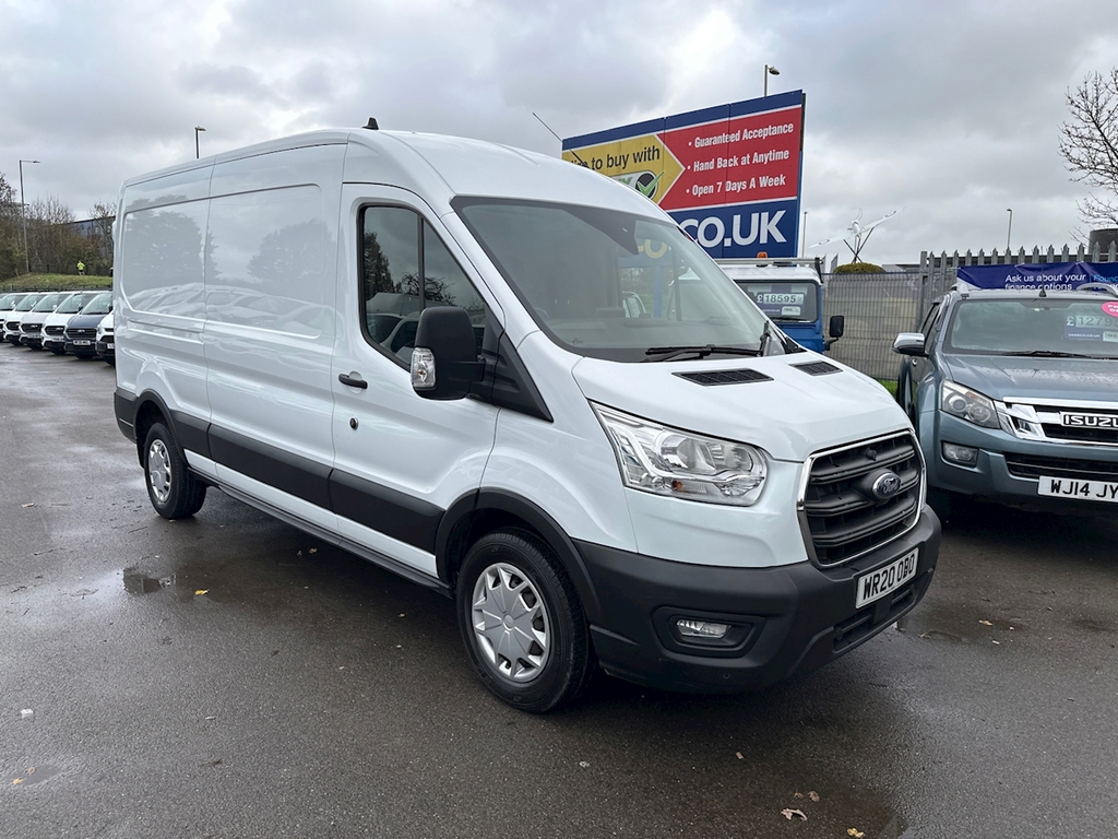 Ford Transit Custom 350 Ecoblue Trend Panel Van 2.0 White #4