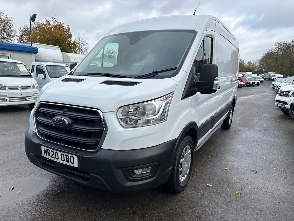 Ford Transit Custom 350 Ecoblue Trend Panel Van 2.0 White #3