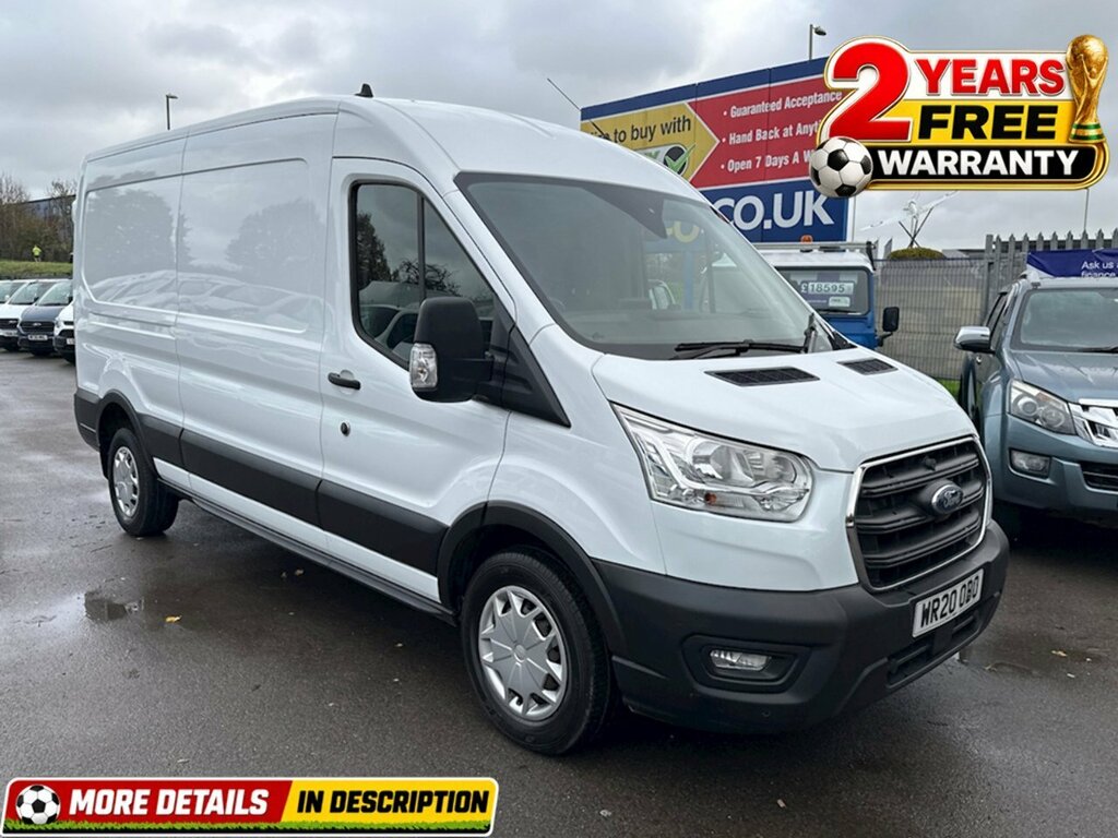 Ford Transit Custom 350 Ecoblue Trend Panel Van 2.0 White