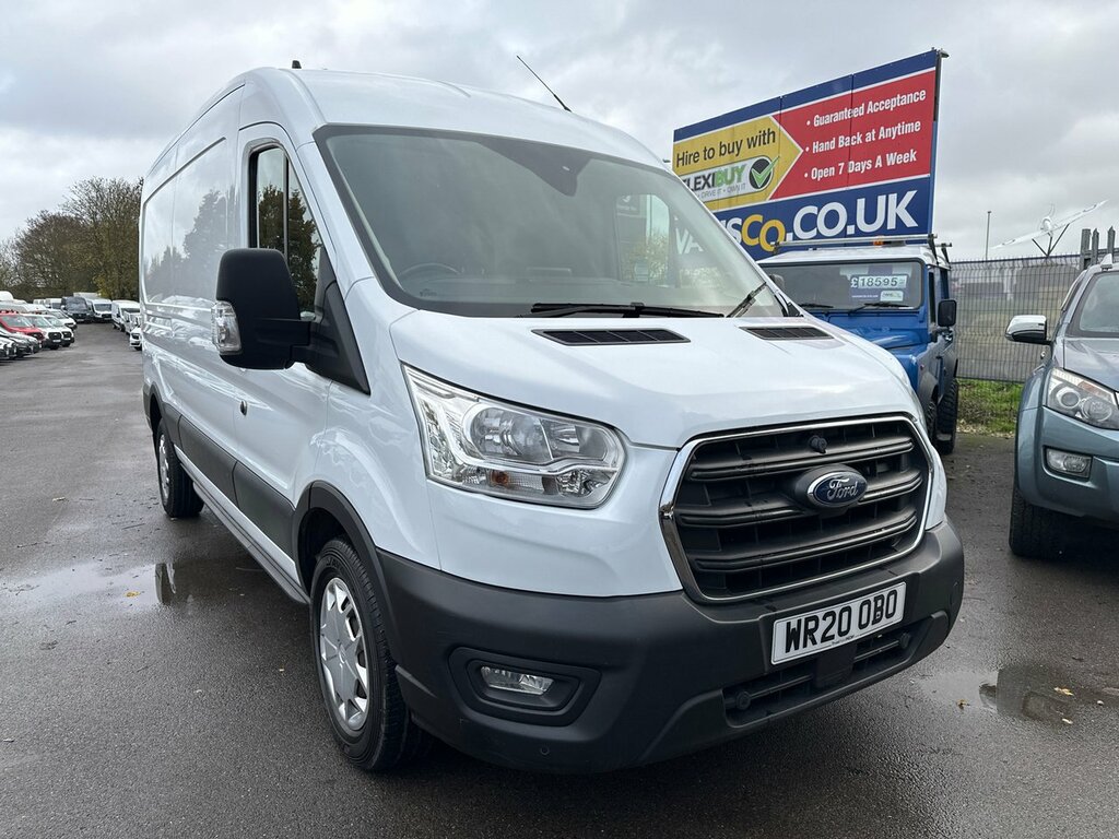 Ford Transit Custom 350 Ecoblue Trend Panel Van 2.0 White #2