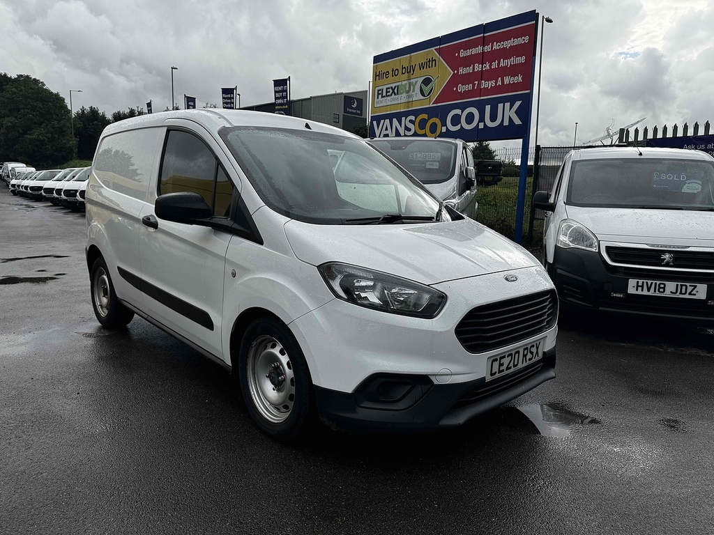 Ford Transit Courier Tdci Panel Van 1.5 White #4