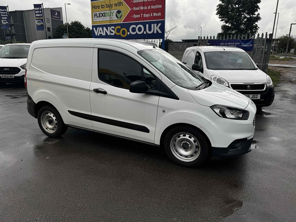 Ford Transit Courier Tdci Panel Van 1.5 White #2