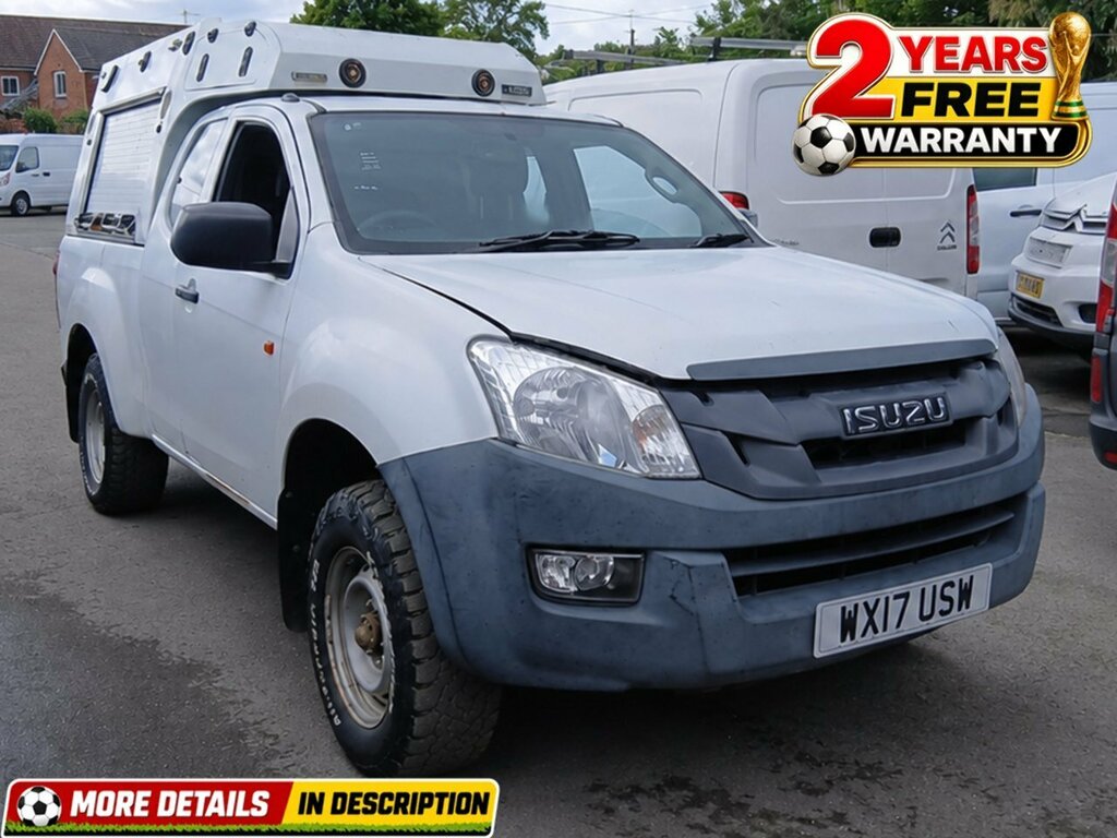 Isuzu D-Max 2.5 Td Pickup 4X4 192 Gkm, 161 White