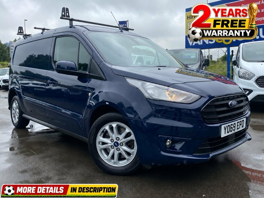 Ford Transit Connect 1.5 240 Ecoblue Limited Panel Van Manua YO69EPD Blue