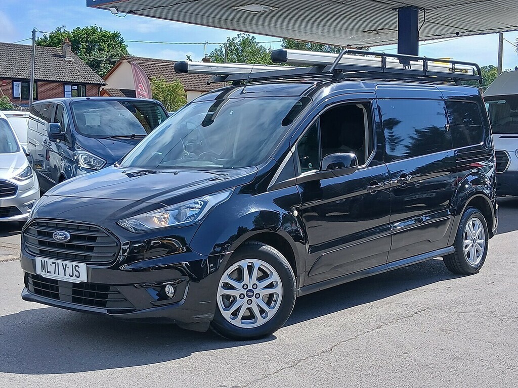 Ford Transit Connect 1.5 240 Ecoblue Limited Panel Van Manua ML71YJS Black #3