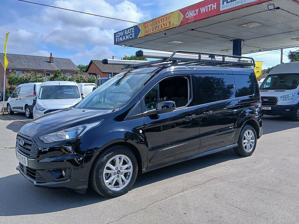 Ford Transit Connect 1.5 240 Ecoblue Limited Panel Van Manua ML71YJS Black #5