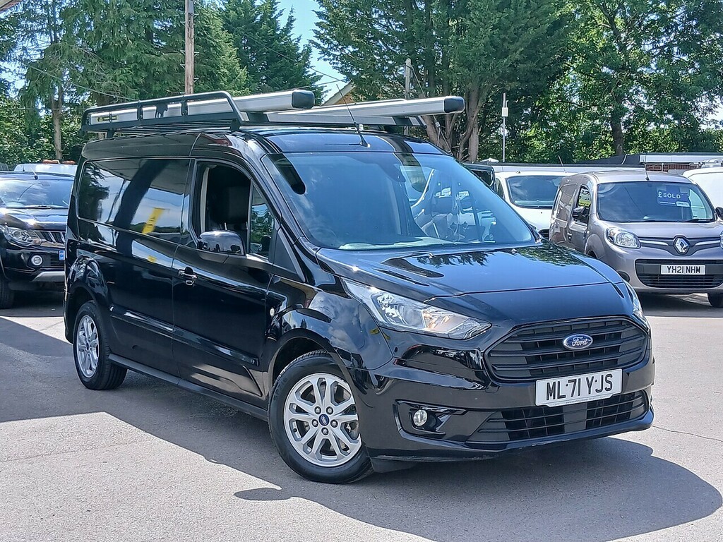 Ford Transit Connect 1.5 240 Ecoblue Limited Panel Van Manua ML71YJS Black #4