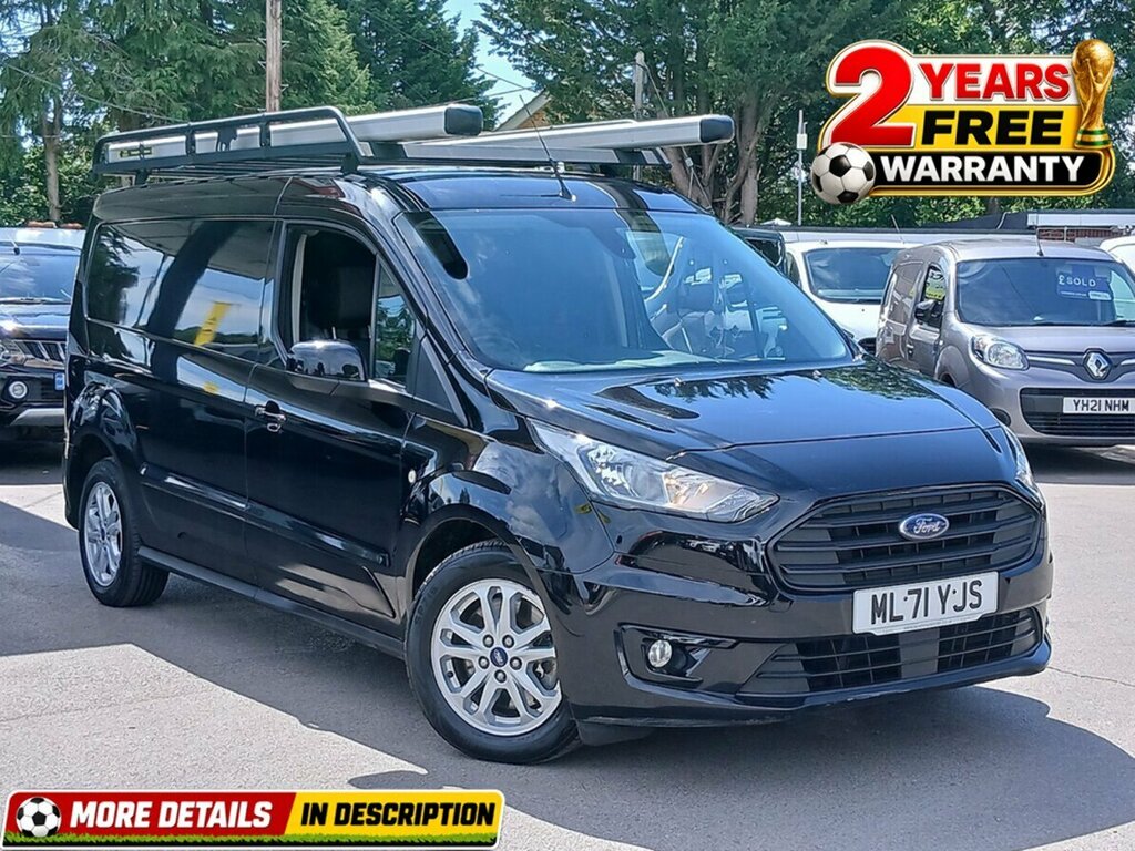Ford Transit Connect 1.5 240 Ecoblue Limited Panel Van Manua ML71YJS Black