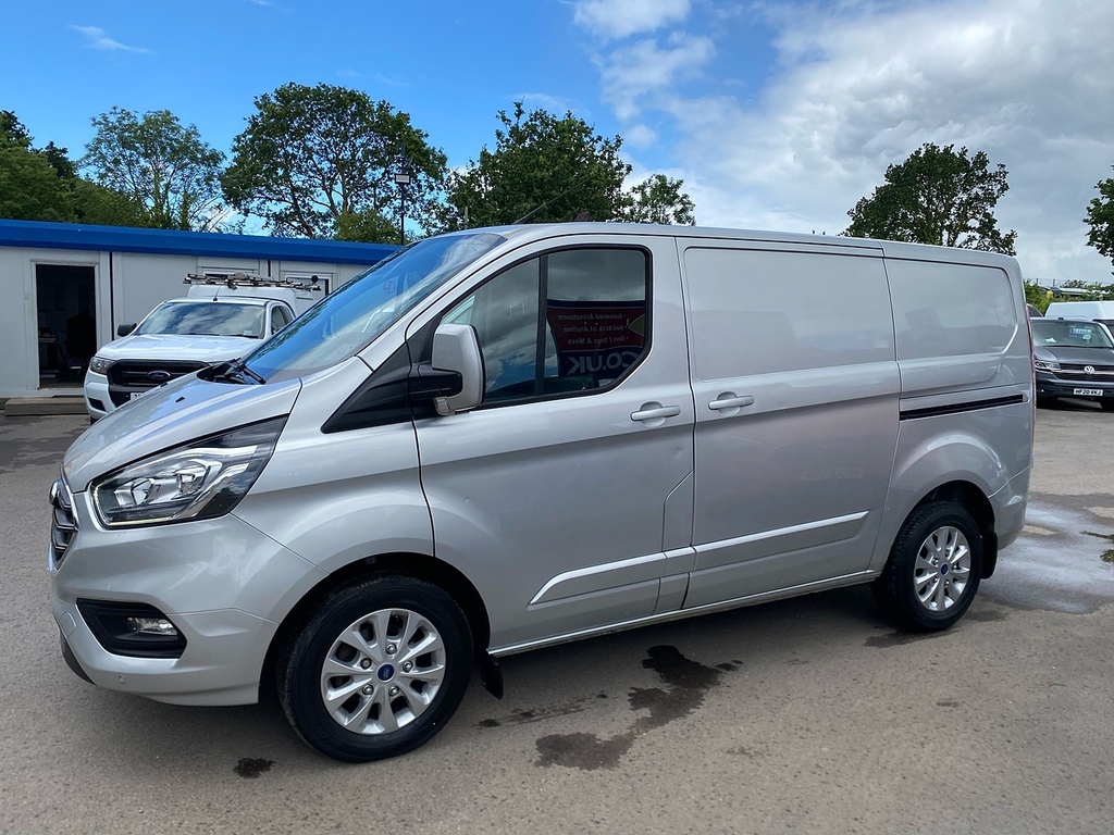 Ford Transit Custom 300 Ecoblue Limited HJ71VWO Silver #4