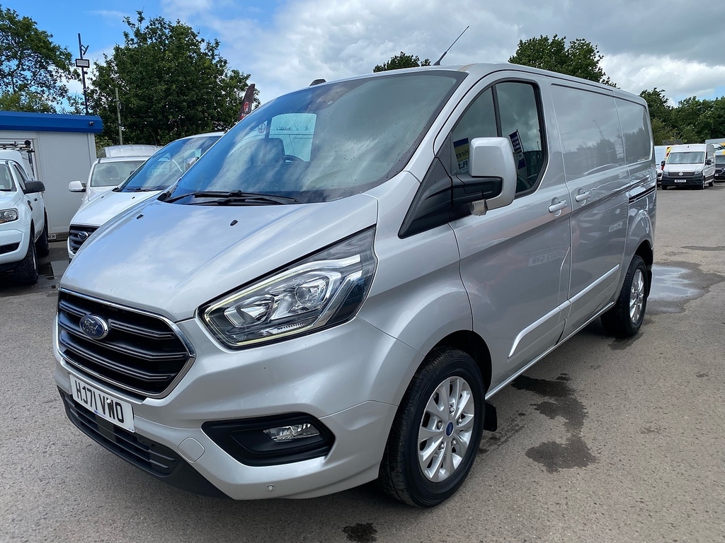 Ford Transit Custom 300 Ecoblue Limited HJ71VWO Silver #3