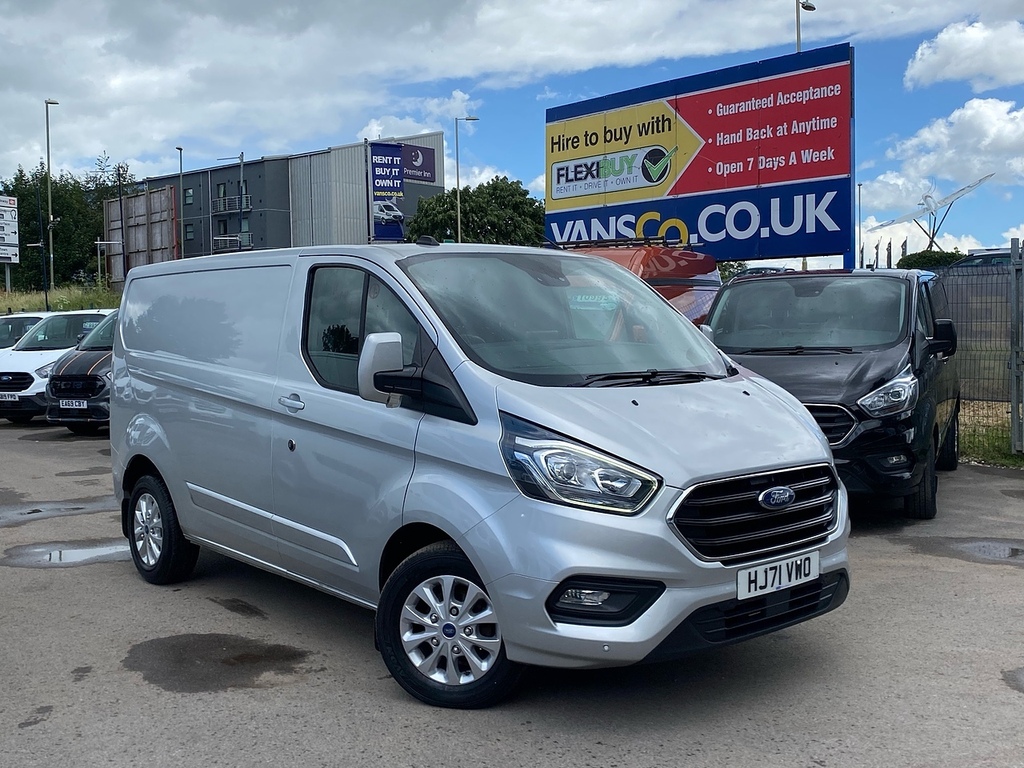 Ford Transit Custom 300 Ecoblue Limited HJ71VWO Silver