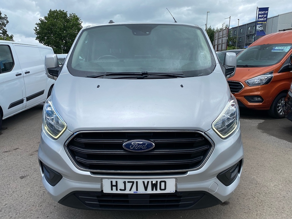 Ford Transit Custom 300 Ecoblue Limited HJ71VWO Silver #2